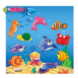 KB083042 KB083044 KB083047 - Educational Cartoon Animals Kids Diy Colorful Toys Play Dough Clay Set